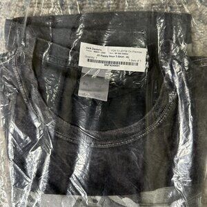 Jack Daniel's Shirt Mens Extra Large Black Acid Wash Happy Hour Old No 7 Graphic